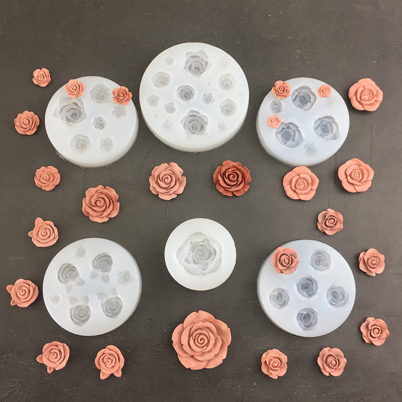 Soap Making Tools - Stampi in Silicone per foglie a