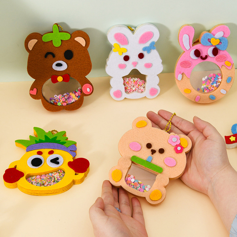 Soap Making Kit For Kids - Cartoon Non Tessuto Shake Ciondolo Kit