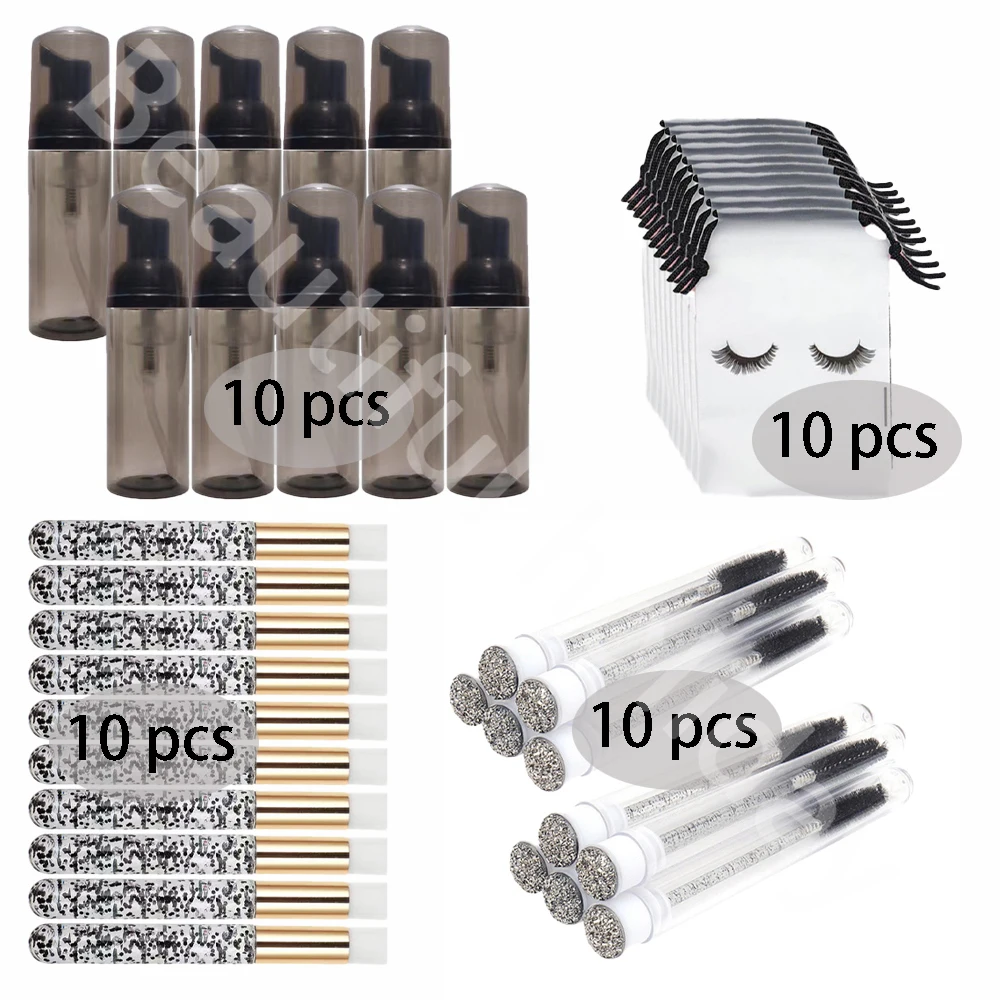 Soap Making Tools - 40 Pz/set Bottiglia di Schiuma Pennello