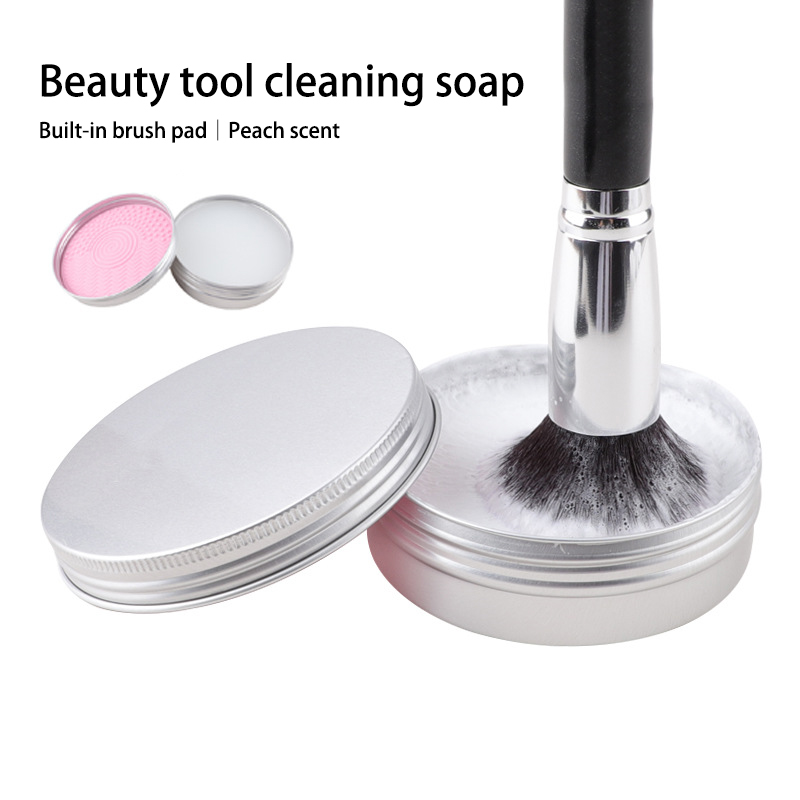 Soap Making Tools - 50g Honey Peach Silicone pennello per