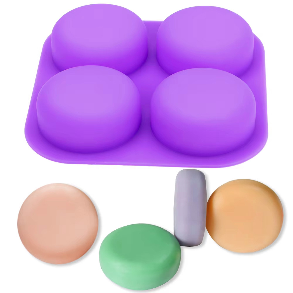 Soap Making Tools - 1-2 Pezzi Stampi in Silicone Riutilizzabili