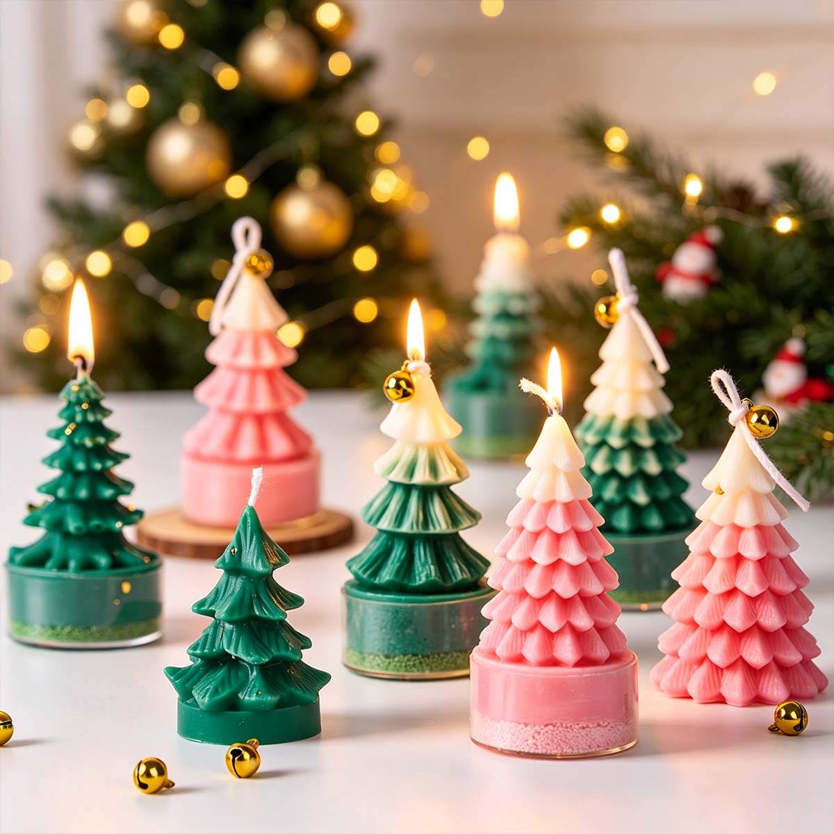 Soap Making Home - Stampo in Silicone 3D per Candele