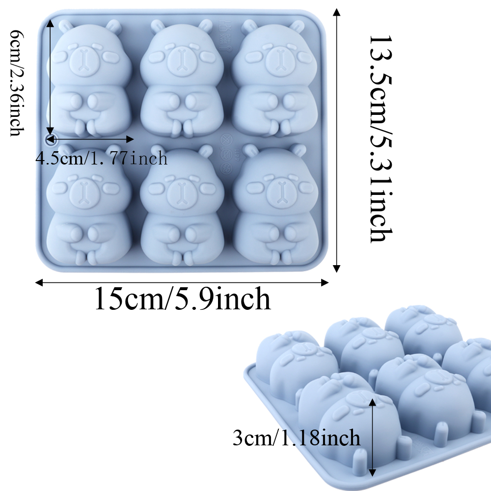 1 stampo in silicone a forma d - Soap Making Tools recensione e prezzo